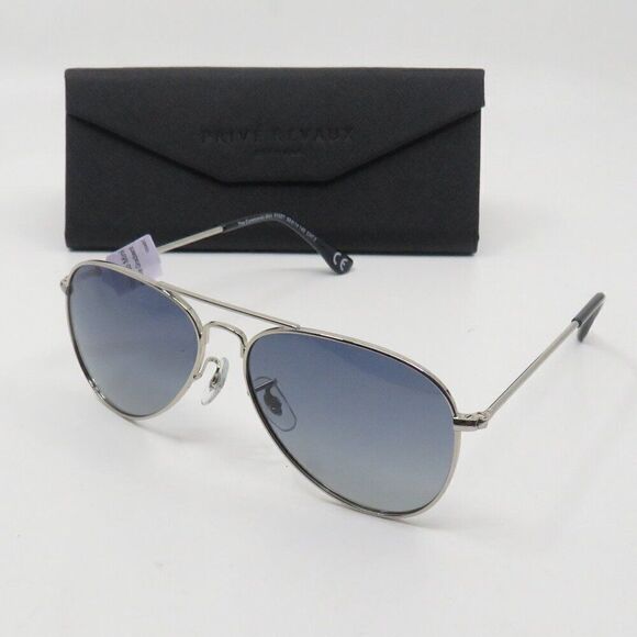 Prive Revaux New Polarized The Commando Paladium/Blue Gradient Sunglasses - Picture 1 of 8